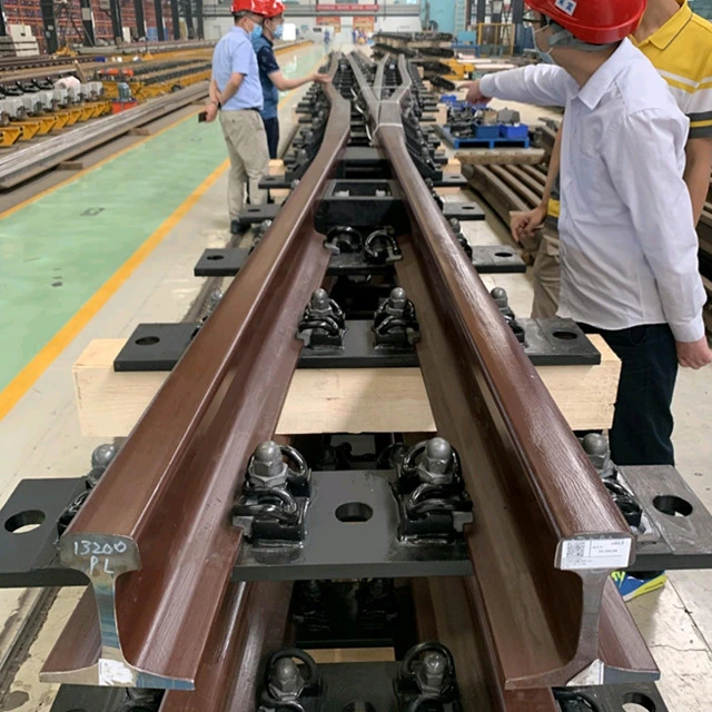 Iron and Steel 30kg Light Rail 55q 24kg Rail Factory Direct Sales