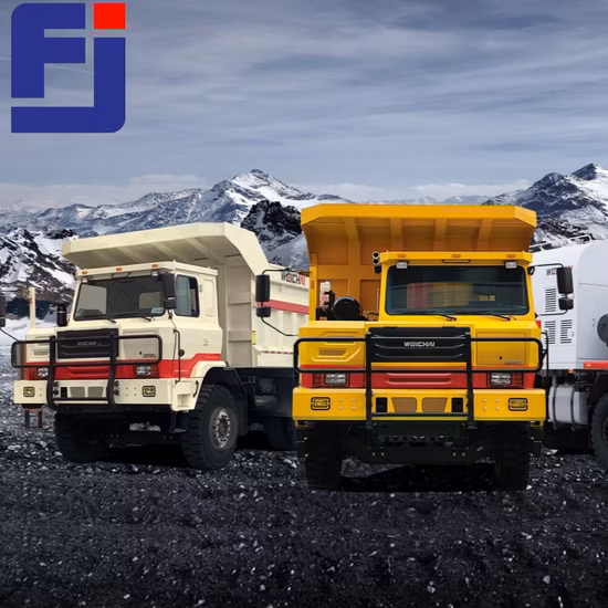 Attrezzature minerarie per autocarro con cassone ribaltabile a doppio ponte tram rigido Xdr100